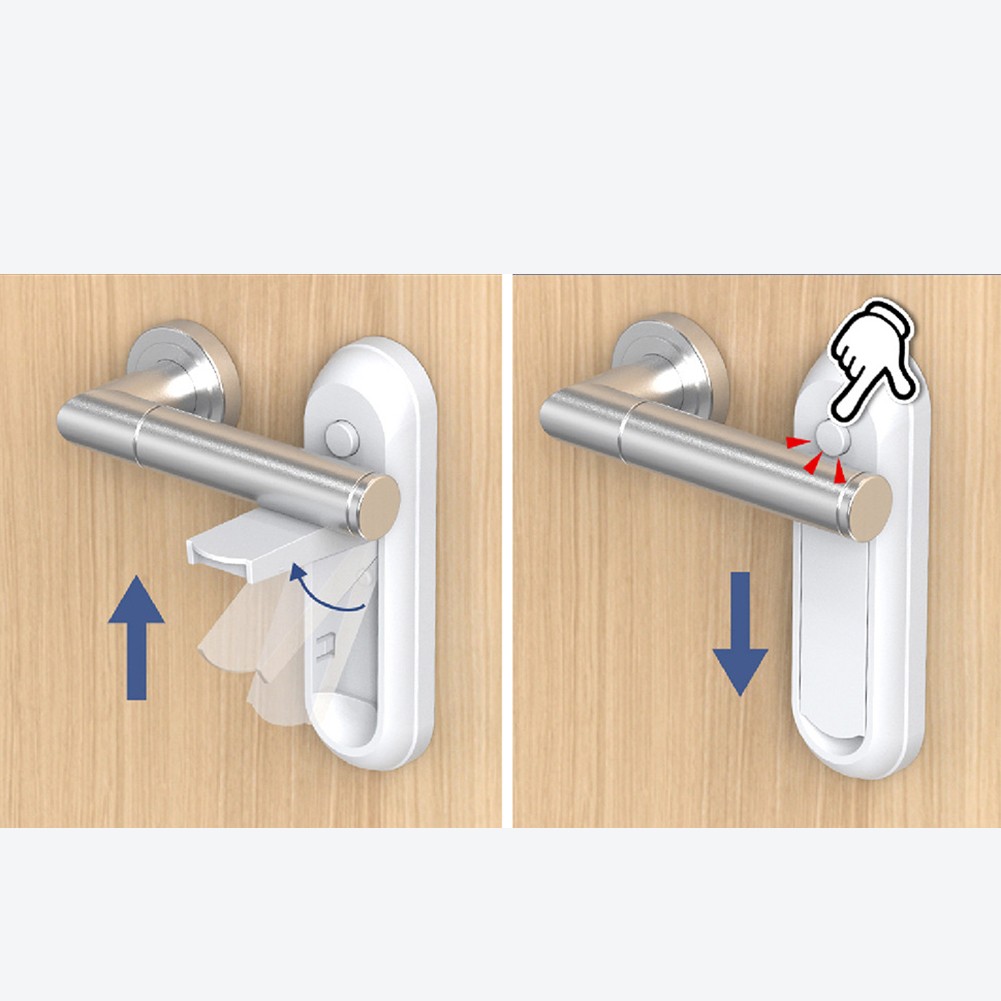 Effortless Installation Safe Travel with Portable Anti Open Handle Locks