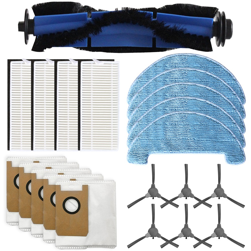 For Loorow AT800 Vacuum Cleaner Accessory Set With Main Brush And-Filters - Picture 38 of 39