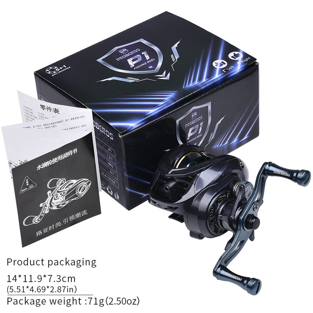 Baitcasting Fishing Reel Suitable for All Types of Lures and Conditions - Picture 32 of 35