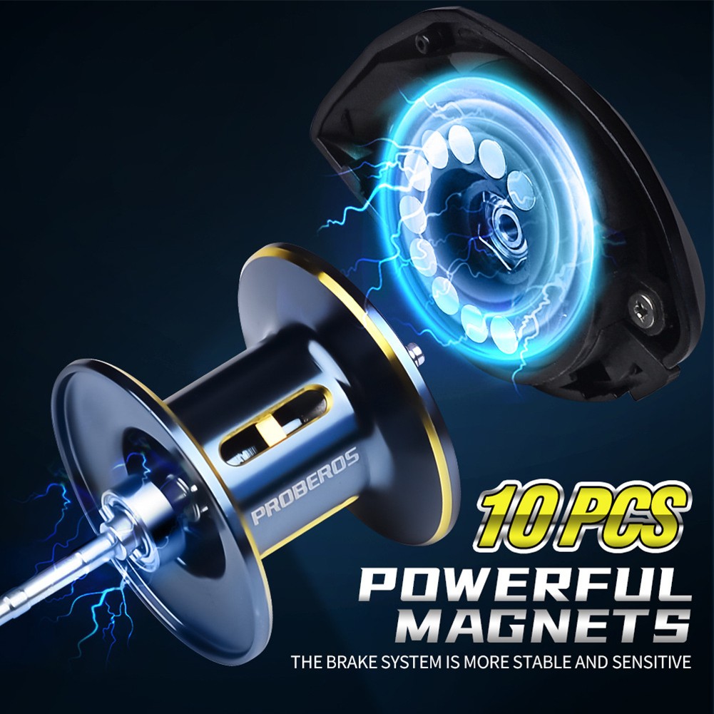 Baitcasting Fishing Reel Suitable for All Types of Lures and Conditions - Picture 33 of 35