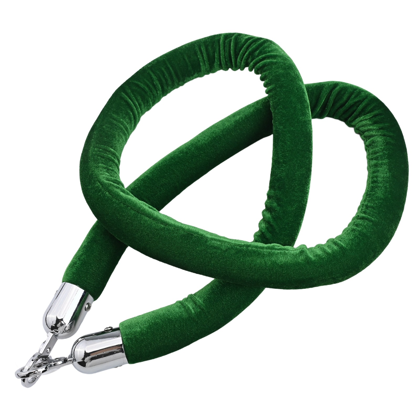 Elegant Crowd Control Solution Red Velvet Rope for Effective Queue Management