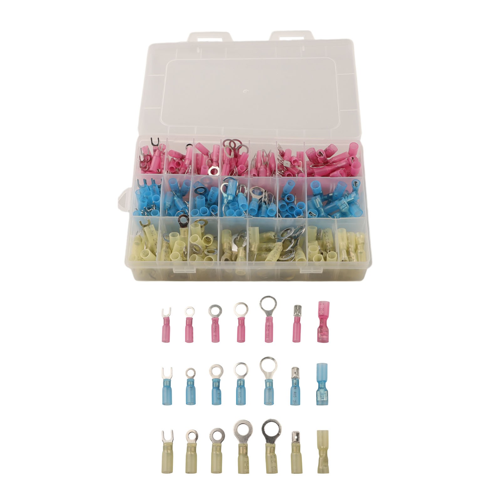 Electrical Connector Kit Crimp Connector Assortment Electrical Connections - Picture 22 of 25