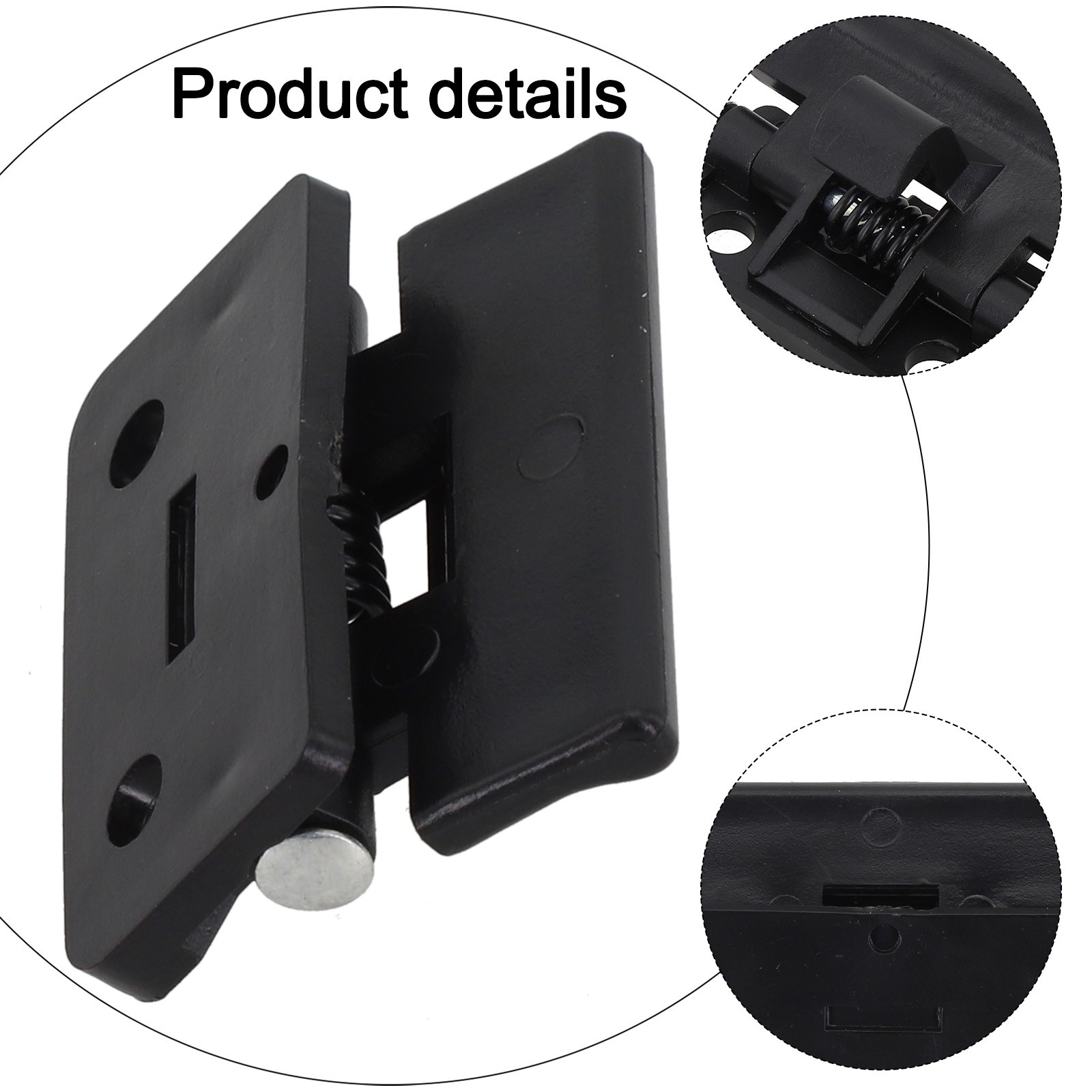 Reliable Functioning Console Lid Latch for Various For Toyota Models Black - Picture 11 of 12