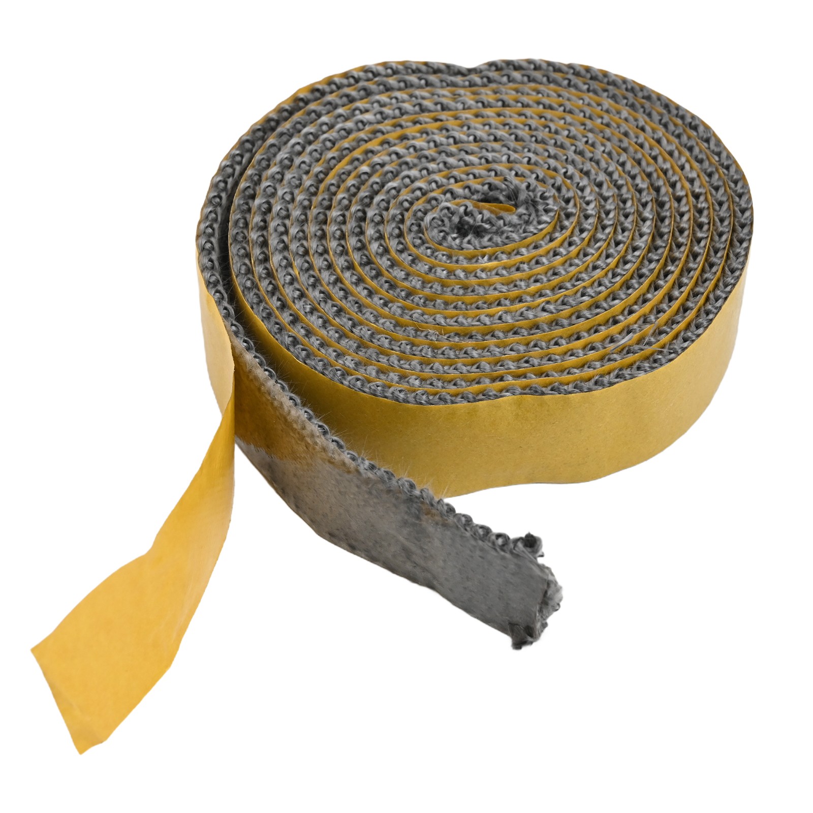 Tape Black Flat Stove Rope Self-Adhesive Glass Seal Stove Fire Tape Fiberglass - Bild 18 von 20