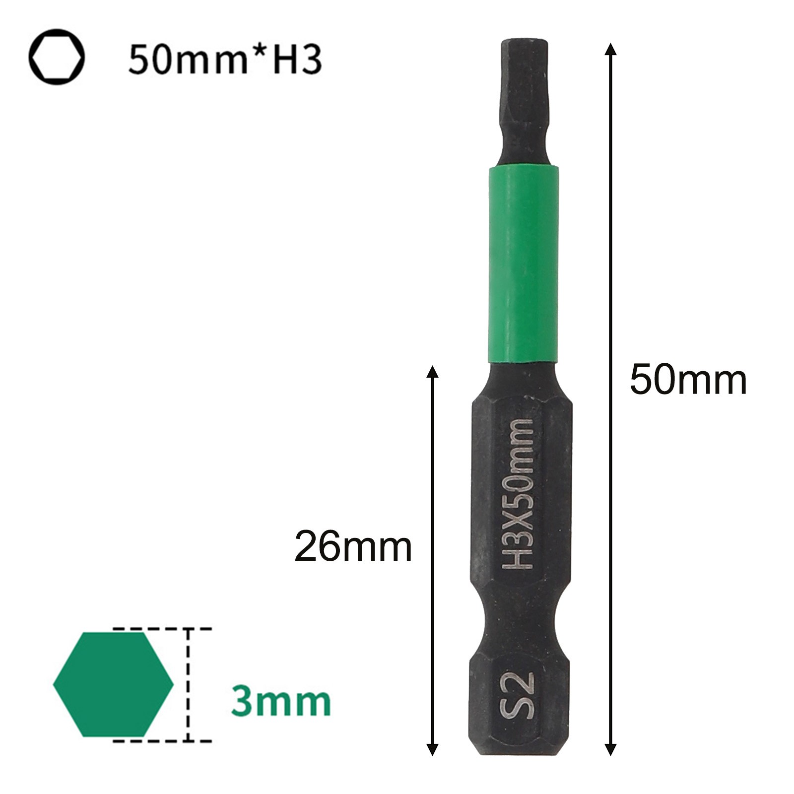 1/4 Zoll magnetischer Schraubendreher-Bit aus legiertem Stahl für verbesserte Haltbarkeit - Bild 32 von 77