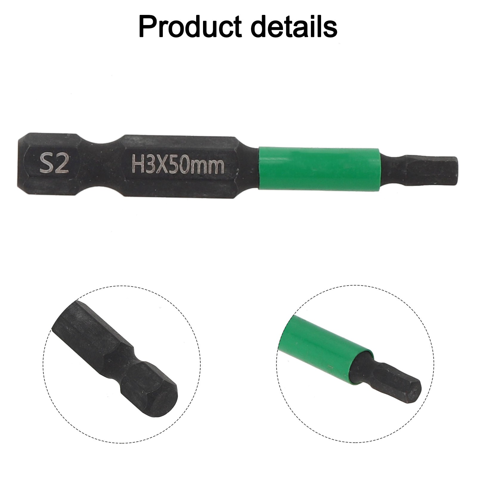 1/4 Zoll magnetischer Schraubendreher-Bit aus legiertem Stahl für verbesserte Haltbarkeit - Bild 38 von 77