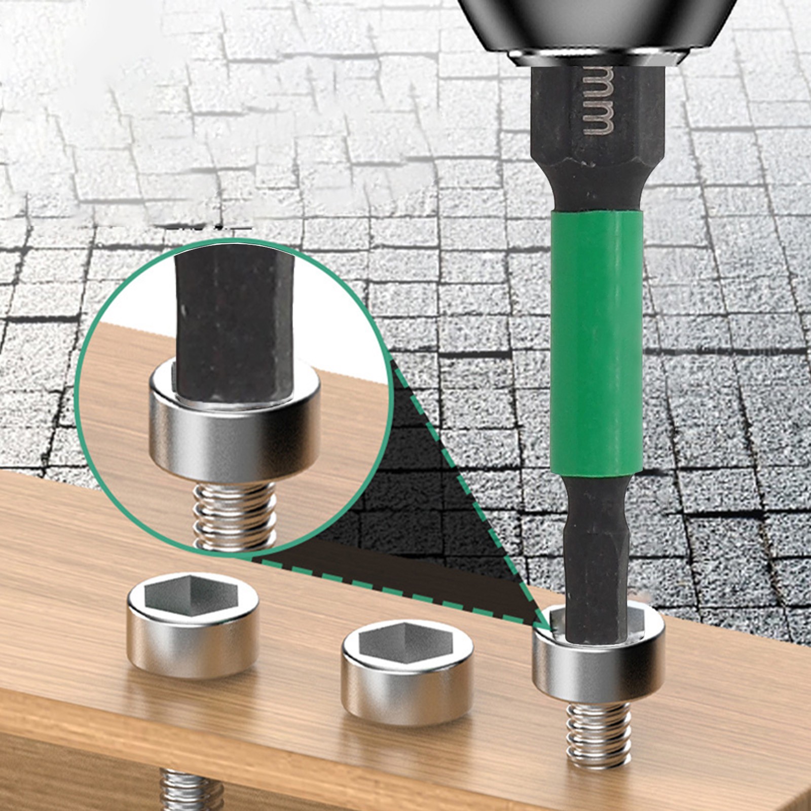 1/4 Zoll magnetischer Schraubendreher-Bit aus legiertem Stahl für verbesserte Haltbarkeit - Bild 36 von 77