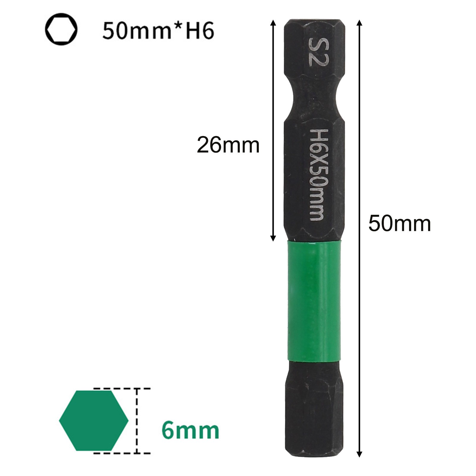 1/4 Zoll magnetischer Schraubendreher-Bit aus legiertem Stahl für verbesserte Haltbarkeit - Bild 61 von 77