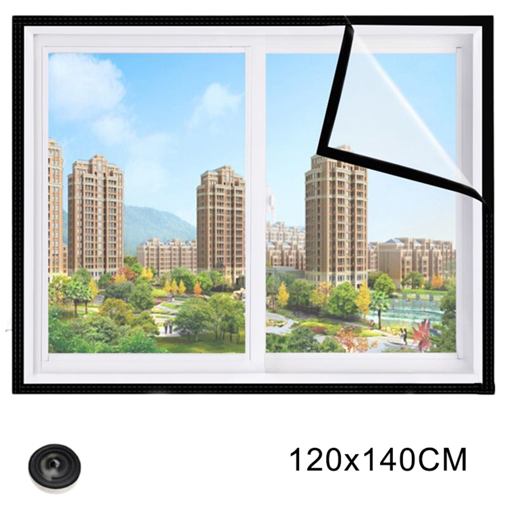 Reißfeste transparente Folie zur effektiven Winterfensterabdichtung - Bild 25 von 28