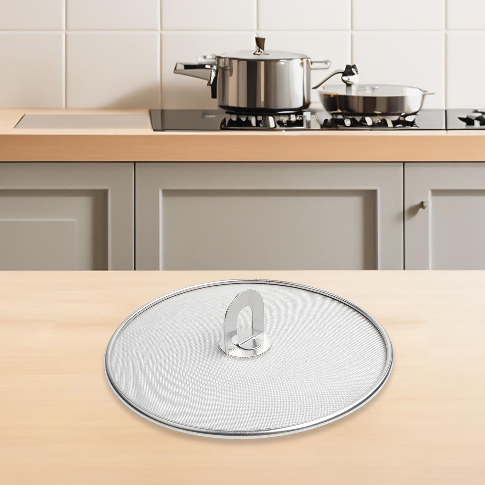 Cooking Grease Splatter Screen Guard Frying Pan Stove Cover Catcher Oil/Splash H - Picture 31 of 36