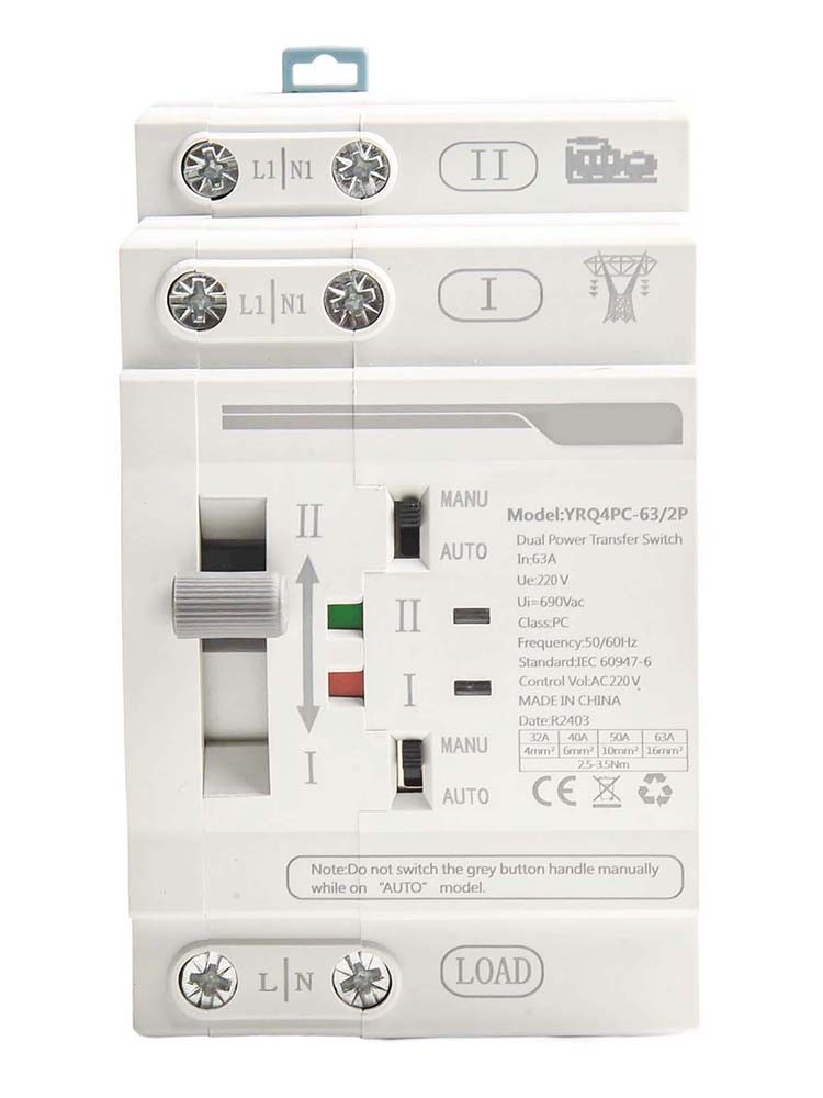 Per ATS Interruttore di Trasferimento Automatico Doppia Alimentazione con Opzion - Picture 32 of 35