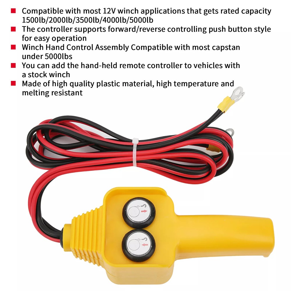 Wired Electric Winch Controller for Various Rated Capacities 1500lb 5000lb - Picture 29 of 36