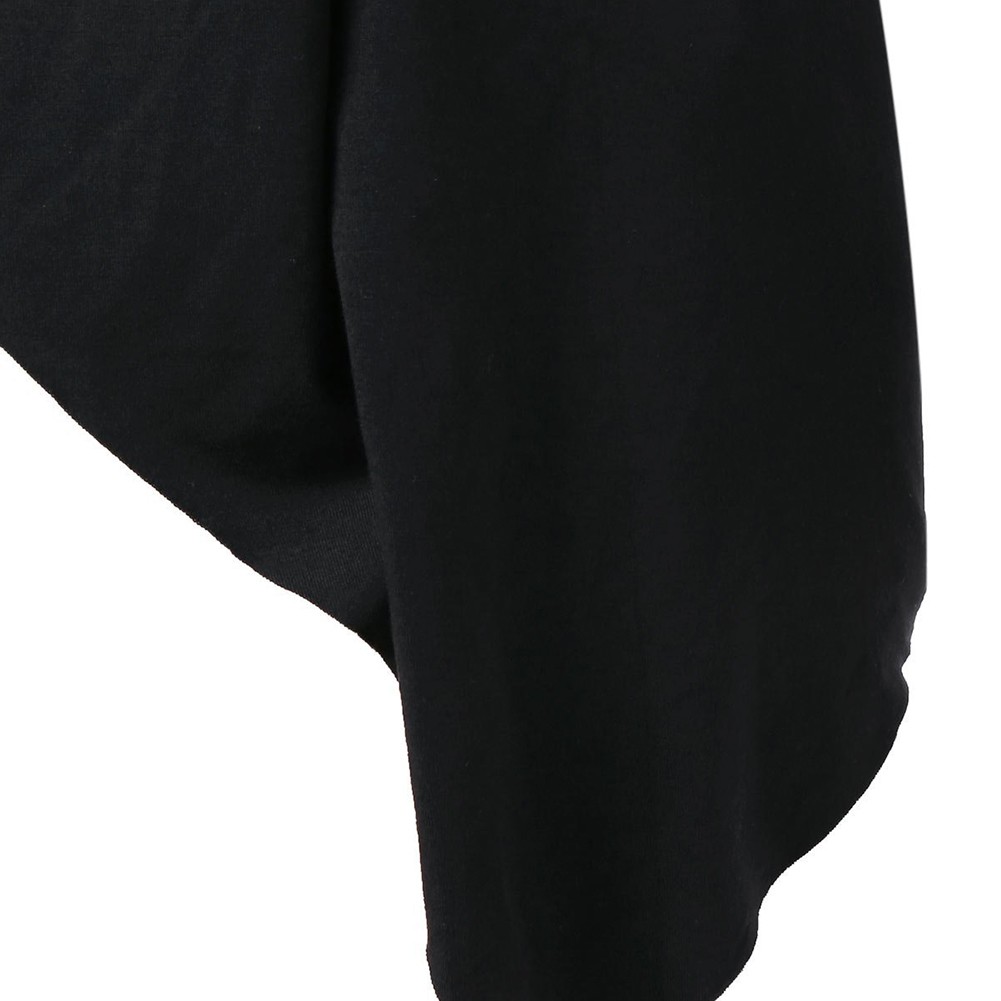 Men's Comfortable Long Sleeve Asymmetrical Overlap Tops for Casual Wear - Picture 14 of 36