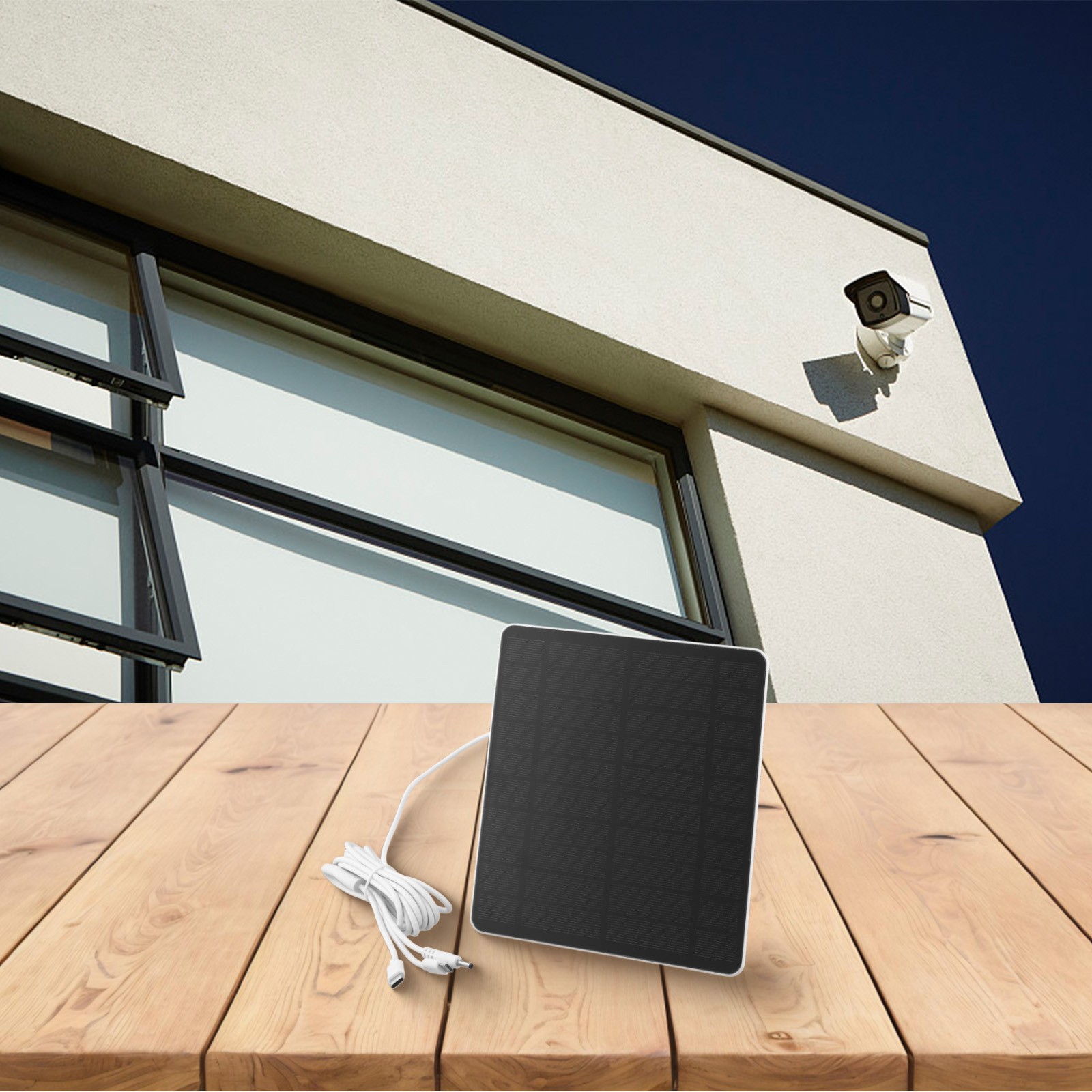 Niezawodna ładowarka solarna USB 5W na zewnątrz do kamer monitoringu un - Zdjęcie 16 z 24