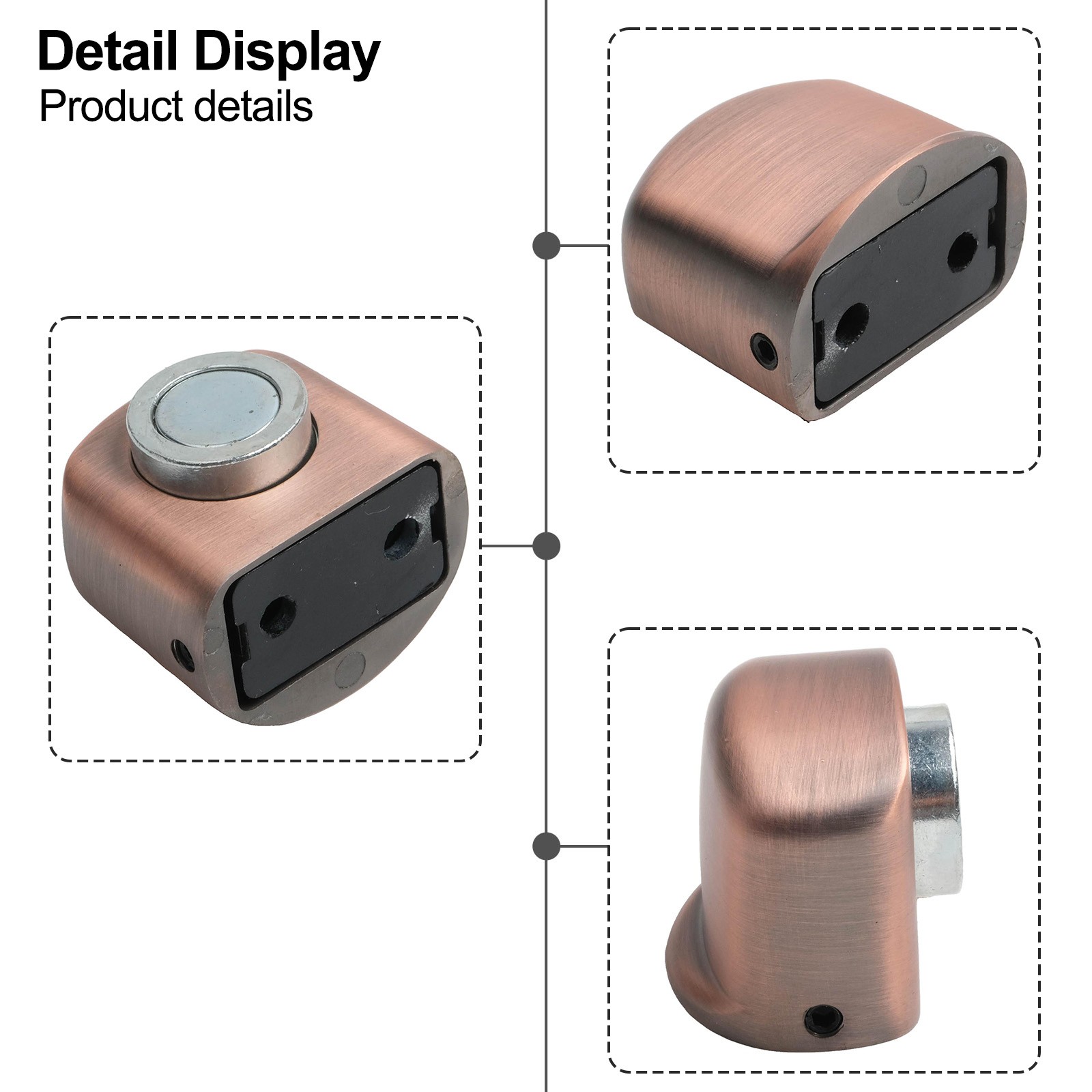 Adjustable Magnetic Force Door Suction Stop for Customized Door Control - Picture 42 of 55