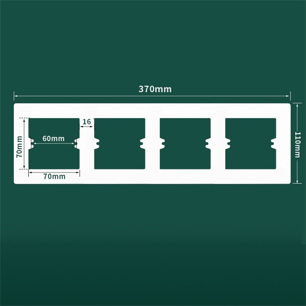 Innovative Design of PC Material Frames for 86 Type Sockets Now Online