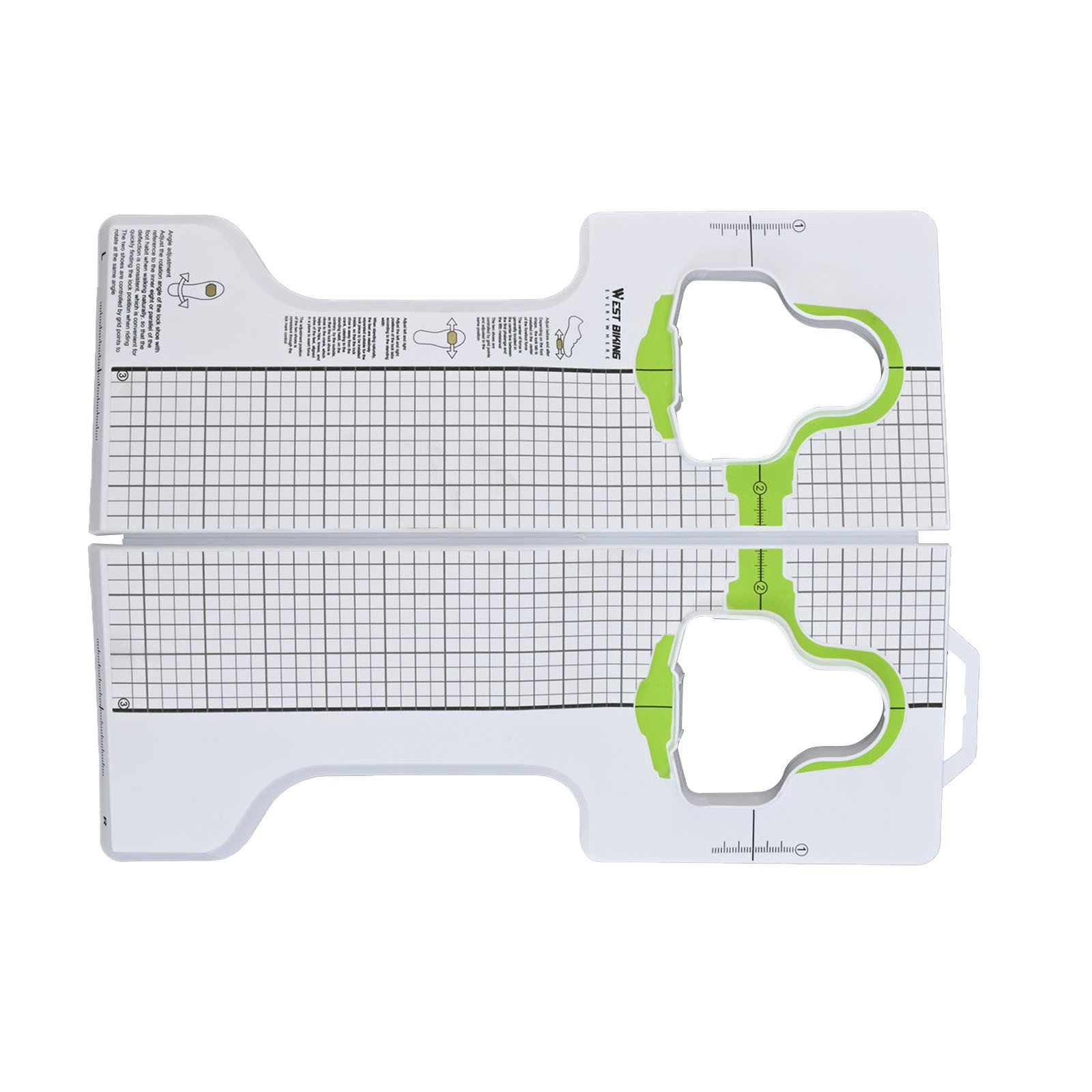 Heel Positioning Scale Line Tool Tighten Fixing Screws for Perfect Fit