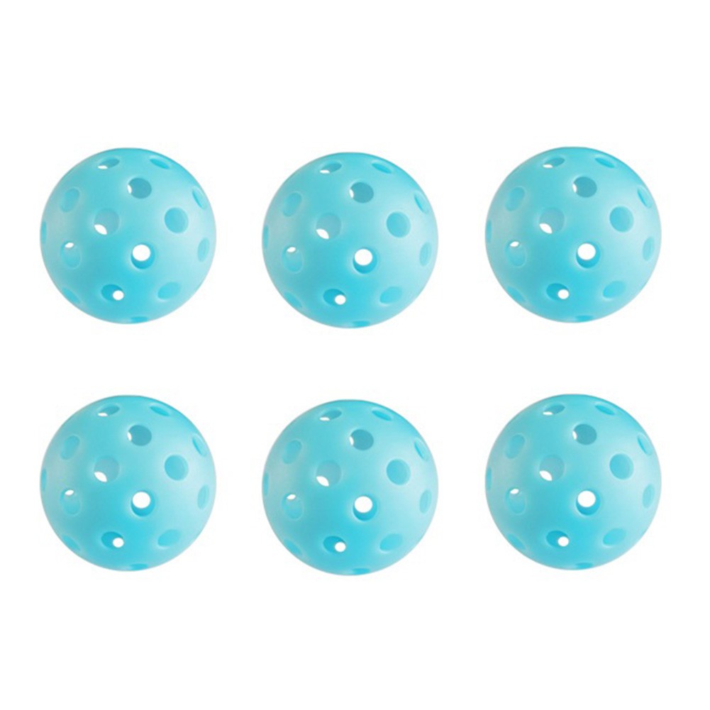 Fluorescent Pickleball Balls Set of 6 Perfect for Low soldes Light Conditions