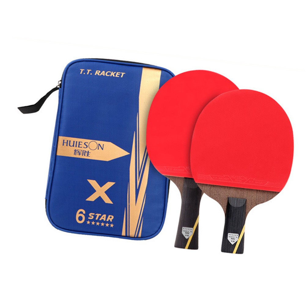 Set Paddle da Ping Pong Allenamento con Racchette in Fibra di Carbonio per Gioca - Foto 30 di 30