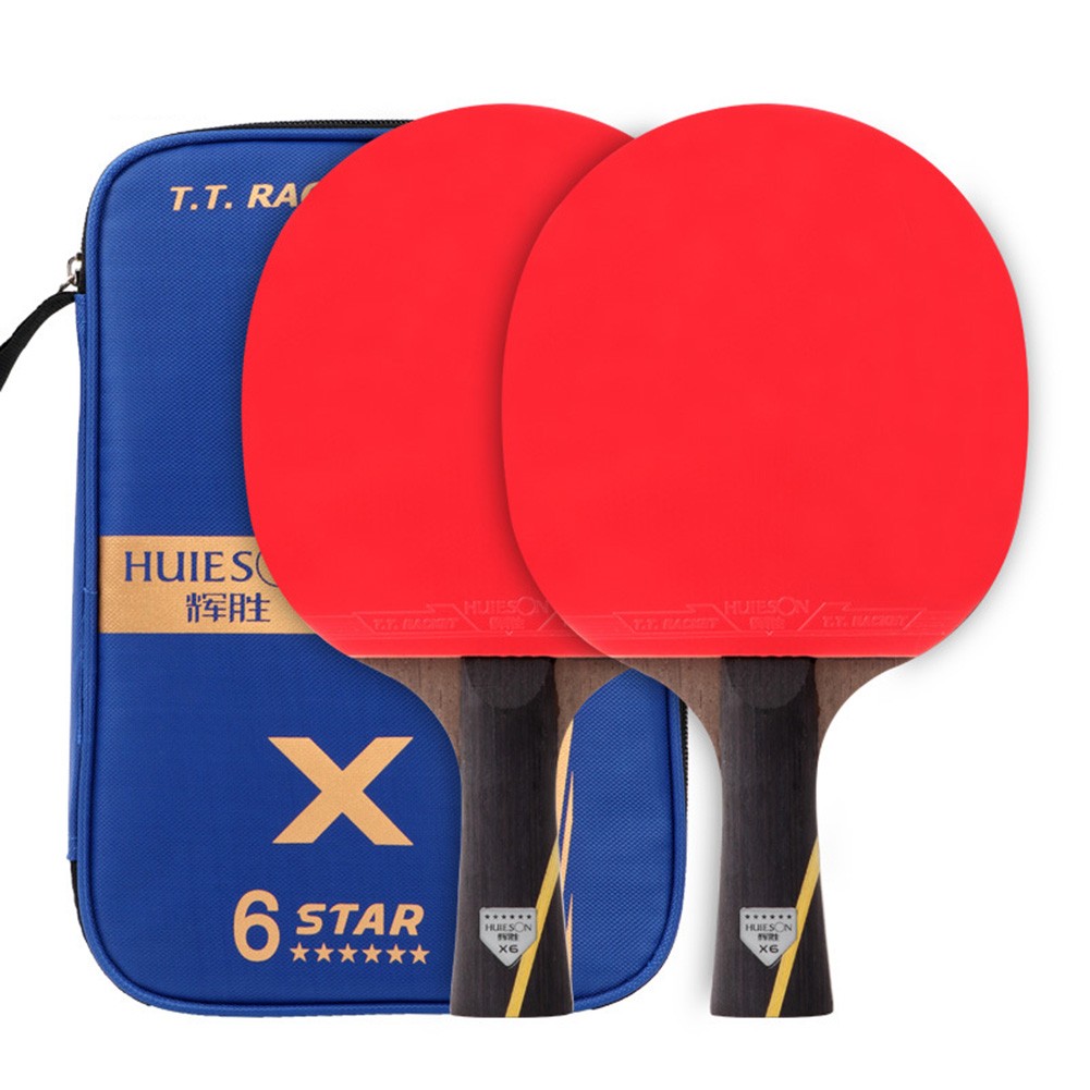 Set Paddle da Ping Pong Allenamento con Racchette in Fibra di Carbonio per Gioca - Foto 23 di 30
