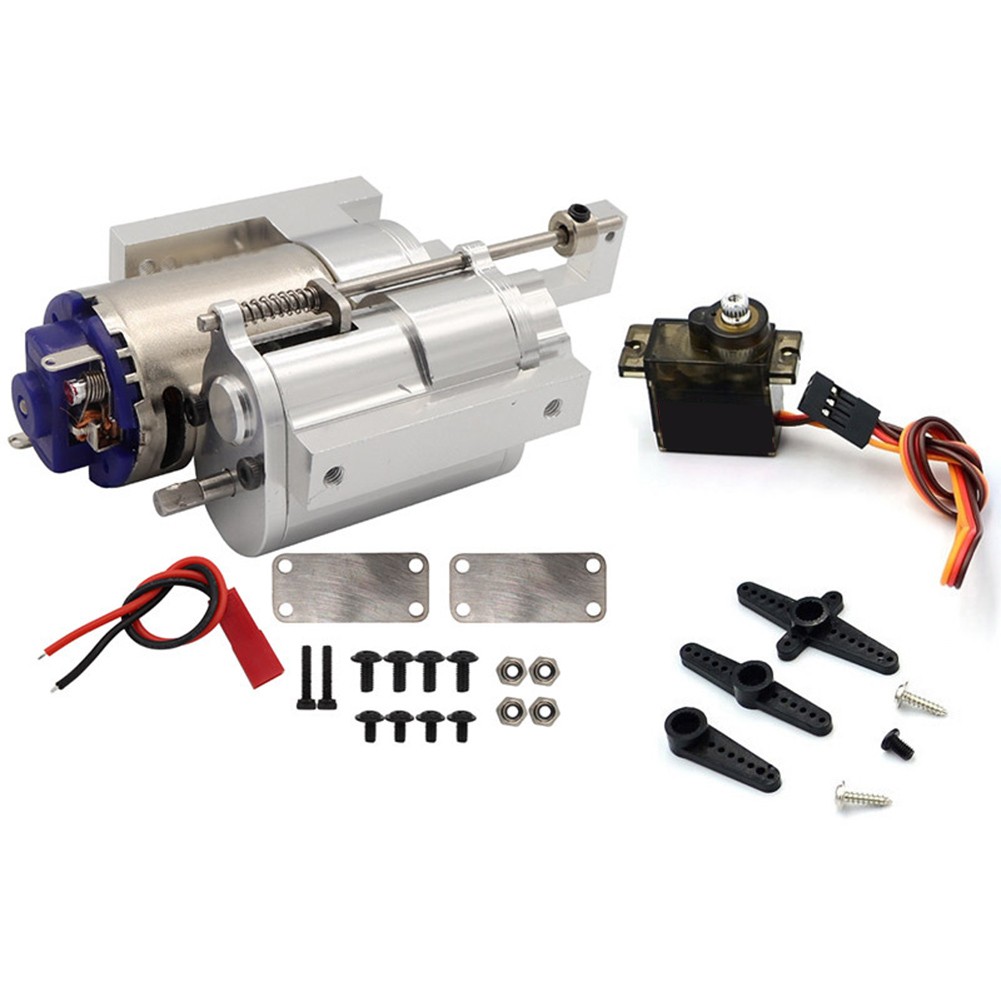 Pour voiture RC pour boîte de vitesses avec gouvernail et moteur brosse 370 ada - Photo 15/15