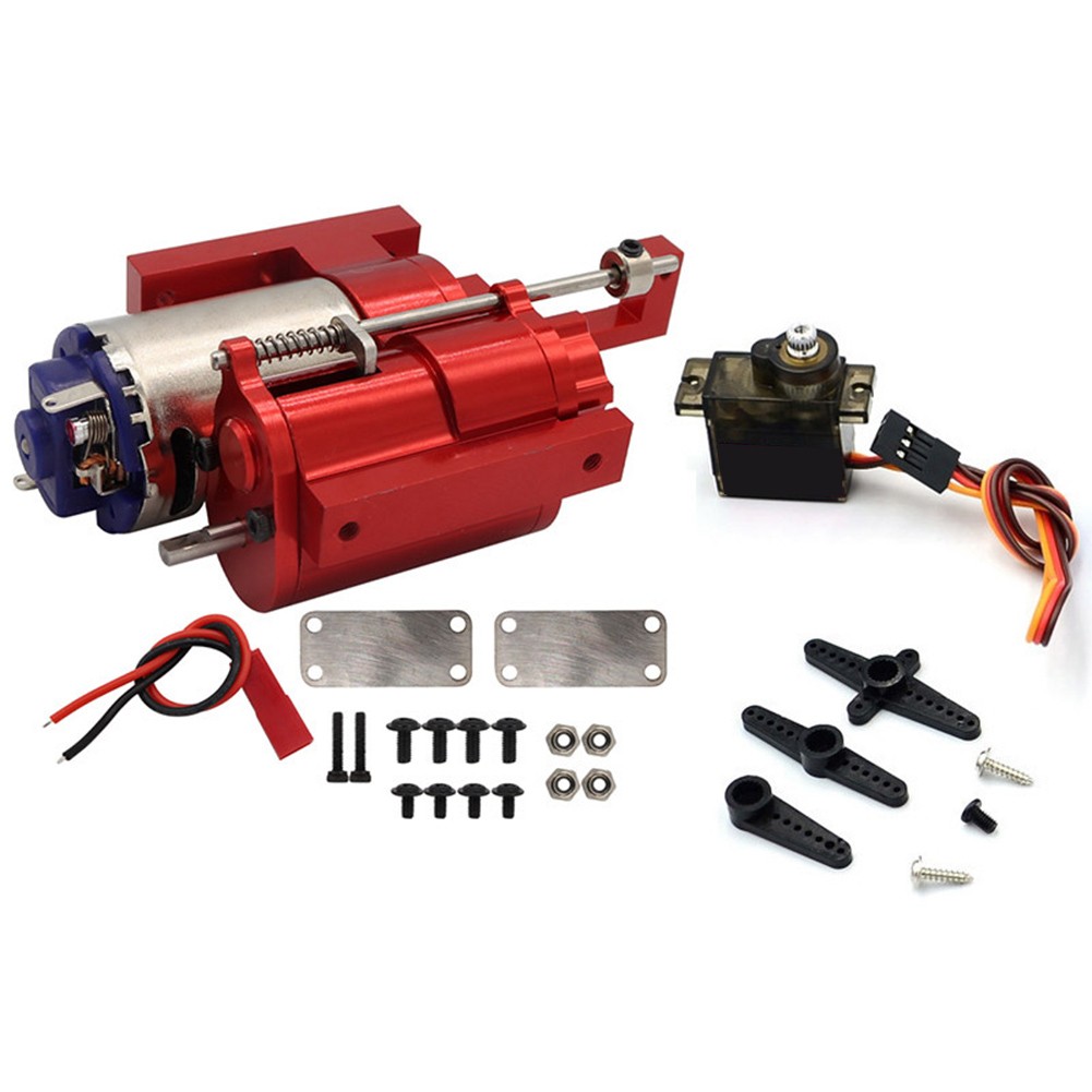 Pour voiture RC pour boîte de vitesses avec gouvernail et moteur brosse 370 ada - Photo 13/15
