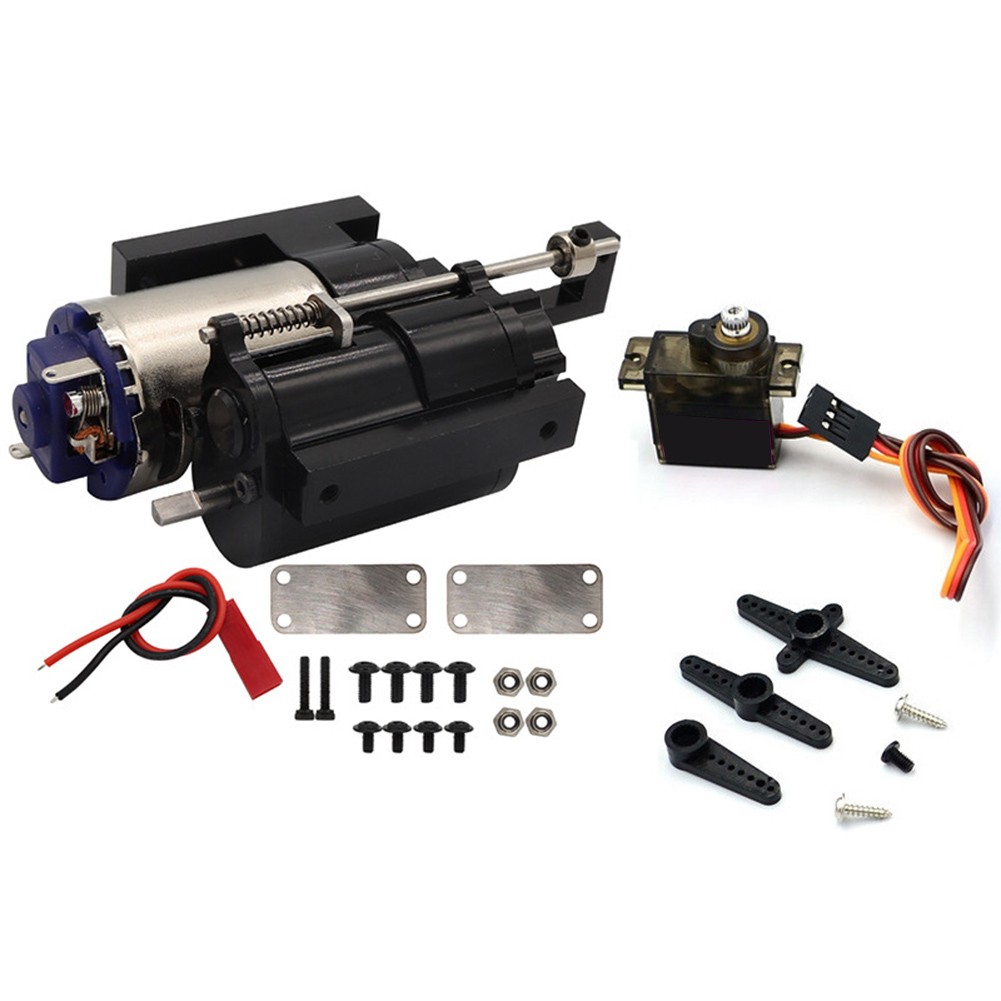 Pour voiture RC pour boîte de vitesses avec gouvernail et moteur brosse 370 ada - Photo 14/15