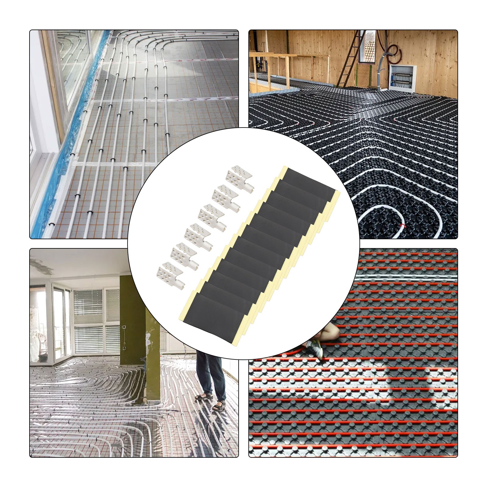 Seamless Connection Electric Heating Film Clips with Waterproof Seal Pack of 10 - Picture 30 of 39