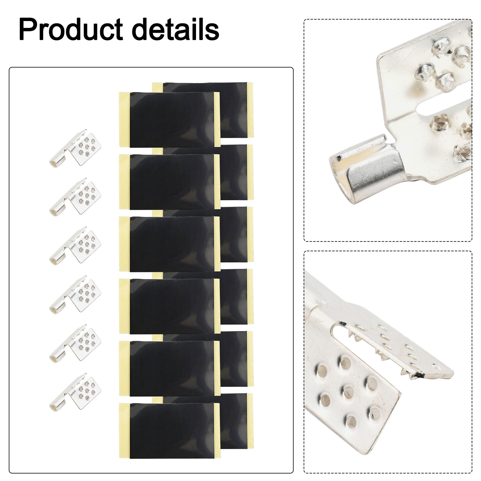 Seamless Connection Electric Heating Film Clips with Waterproof Seal Pack of 10 - Picture 38 of 39