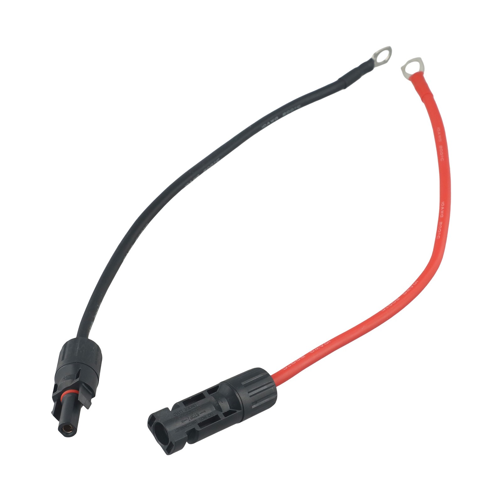 Rallonges solaires étanches haute performance 10AWG en rouge et noir - Photo 22/39