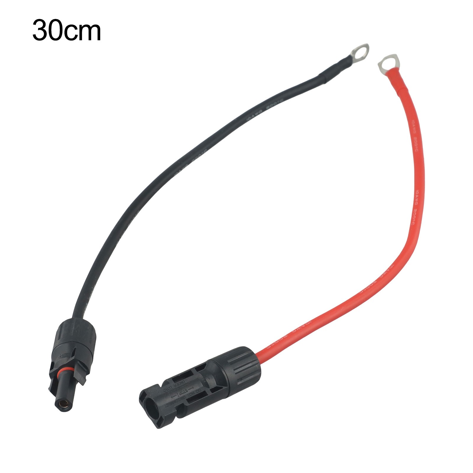Rallonges solaires étanches haute performance 10AWG en rouge et noir - Photo 13/39