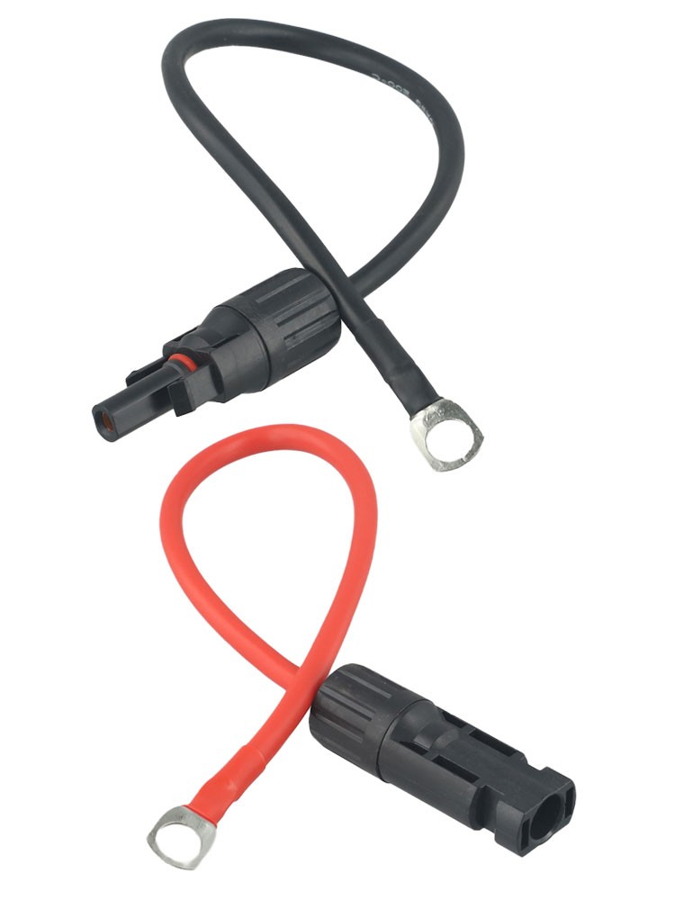 Rallonges solaires étanches haute performance 10AWG en rouge et noir - Photo 21/39