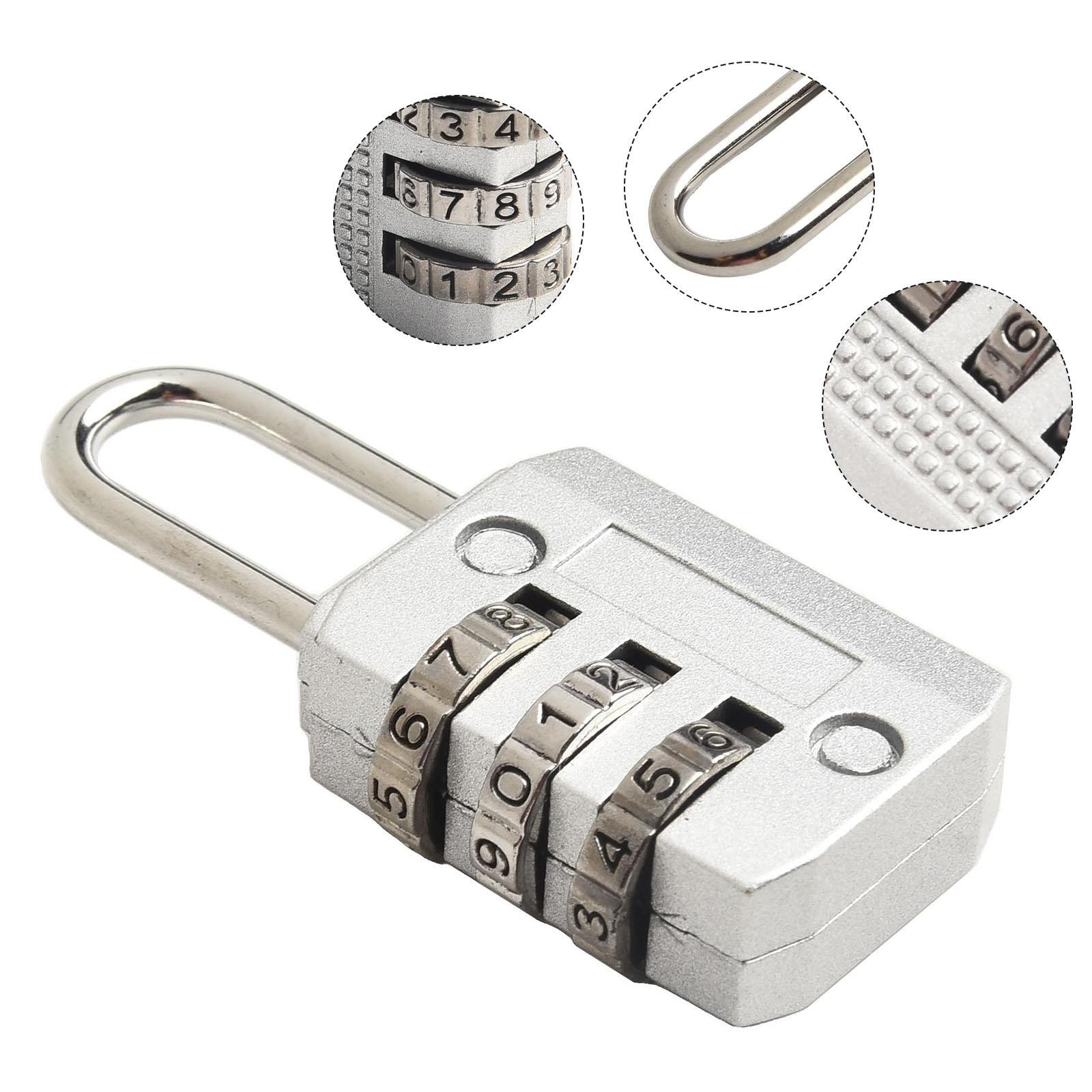 Combination Lock Digit Password Combination Padlock Instructions Design - Picture 44 of 90