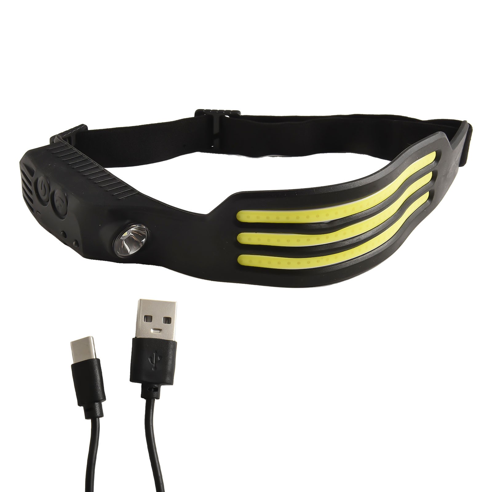 Motion Sensor Control COB LED Headlamp Note Outdoor Cycling And Running