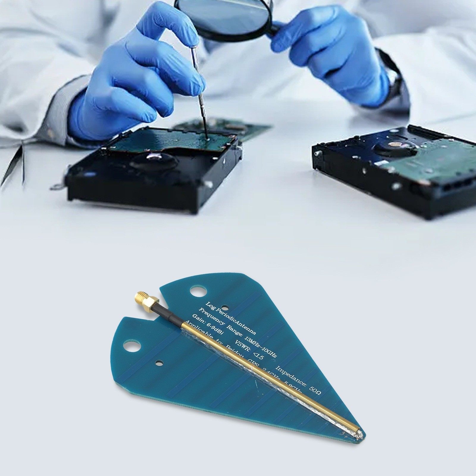Broadband HT5 Antenna 1300MHz 10GHz for Microwave Testing Applications - Afbeelding 3 van 12