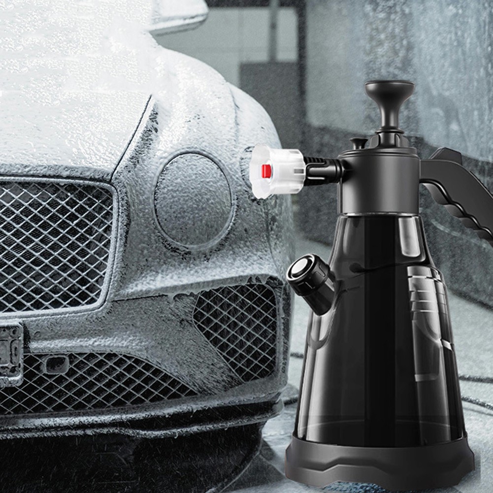 Simplified Cleaning with 2 3L Snow Foam Pump Sprayer and Two Adjustable Nozzles
