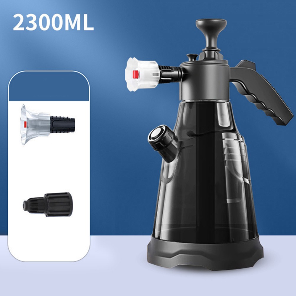 Simplified Cleaning with 2 3L Snow Foam Pump Sprayer and Two Adjustable Nozzles