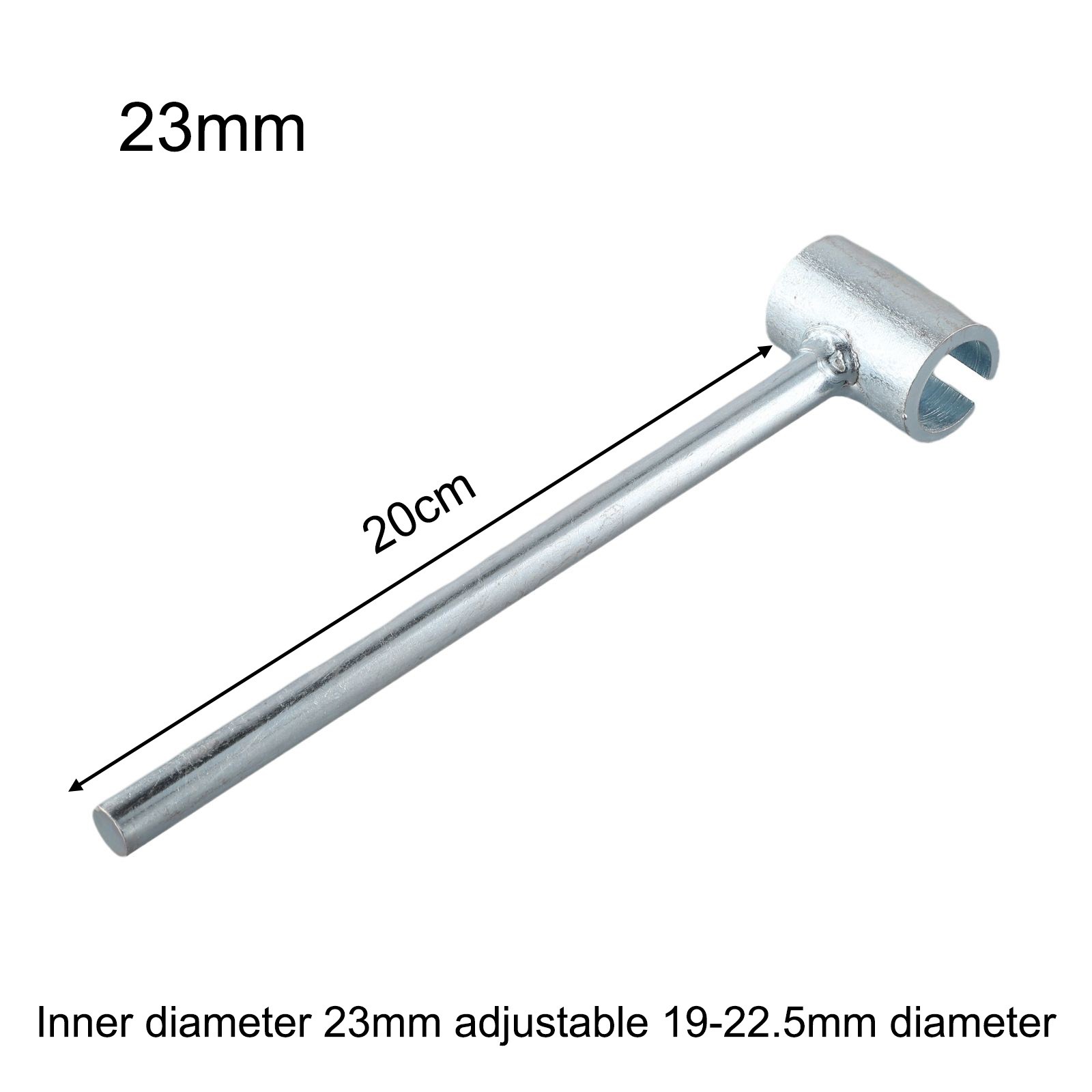 Llave de bisagra de puerta ajustable para reparación de huecos de bisagras de bandera 19 mm 23 mm 25 mm - Imagen 25 de 38