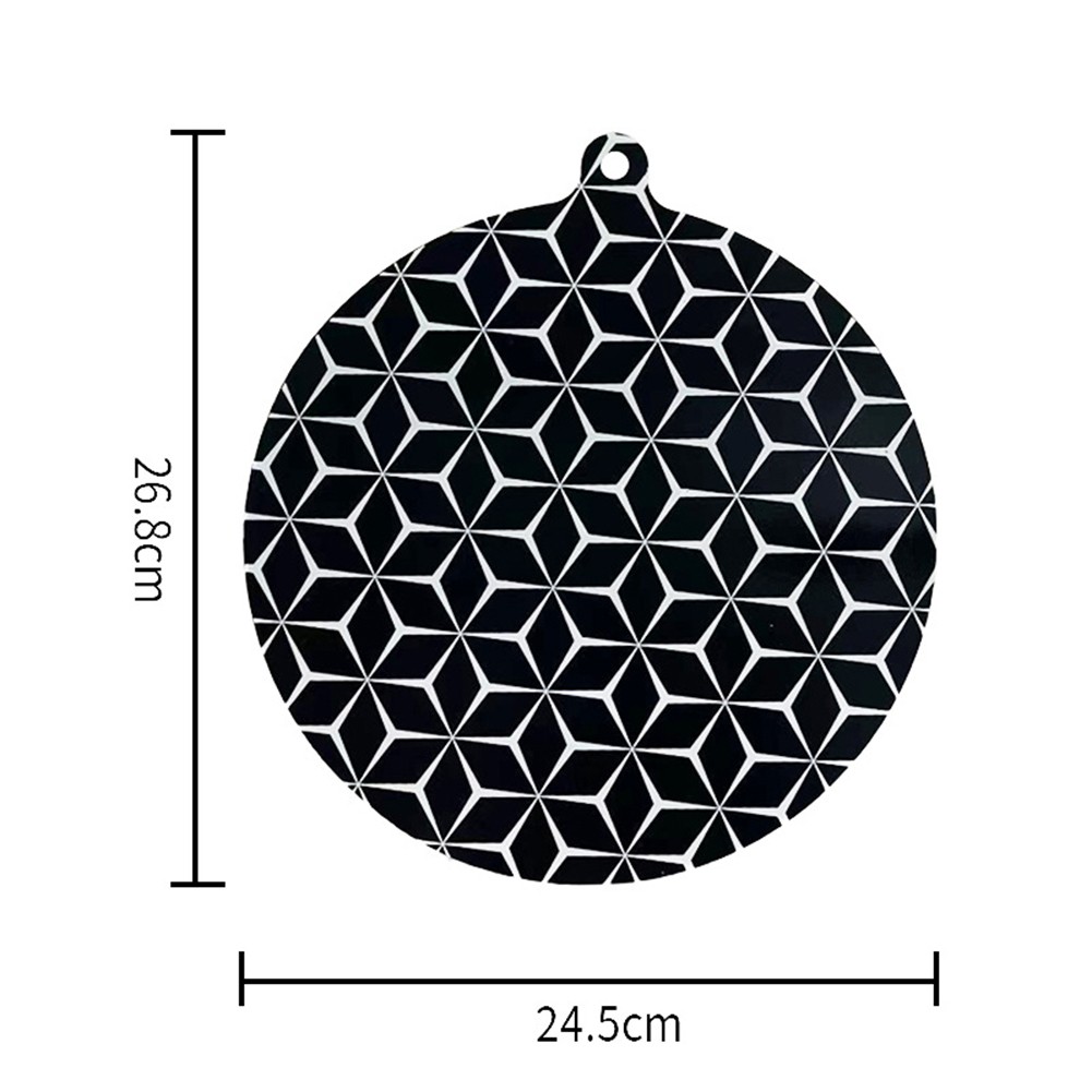 Sophisticated Design 4 Pack Round Silicone Protector Mats for Cooktops
