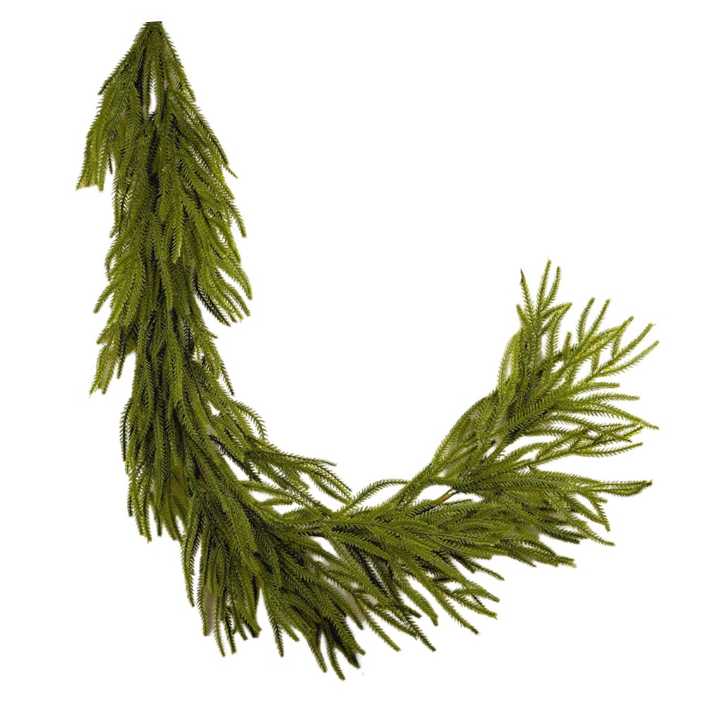 Indoor For Outdoor Christmas Garland with Dense Green Artificial Pine Design - Picture 16 of 19