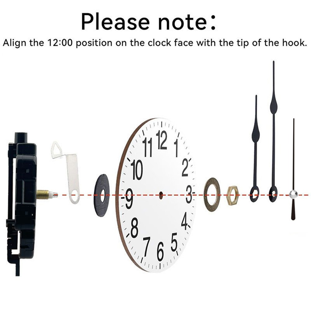 Pendulum Clock Movement with Jumping Seconds for Wall Clocks Accessories