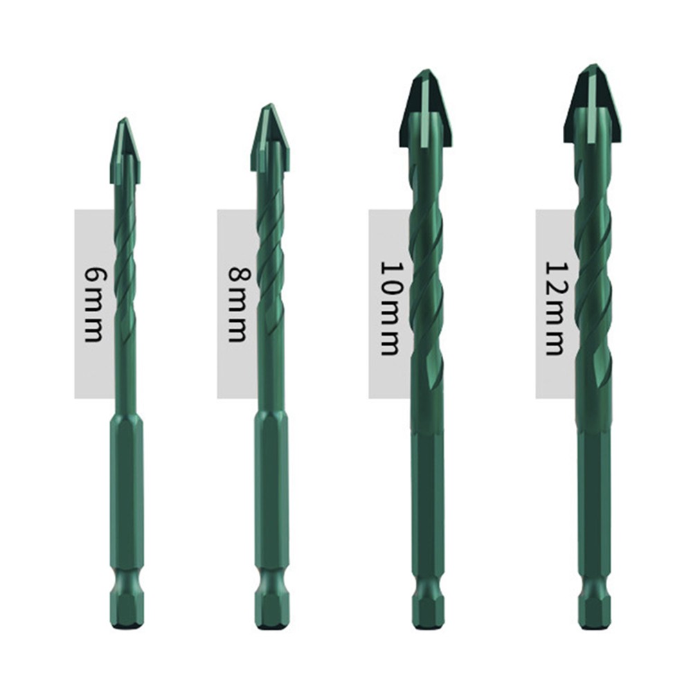 Eccentric Drill Bits Set with Spiral Shank Design for Better Performance