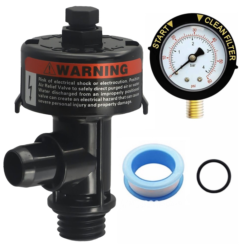 High Flow Pool Filter Manometer 98209800 mit Entlüftungsventil Kit ...