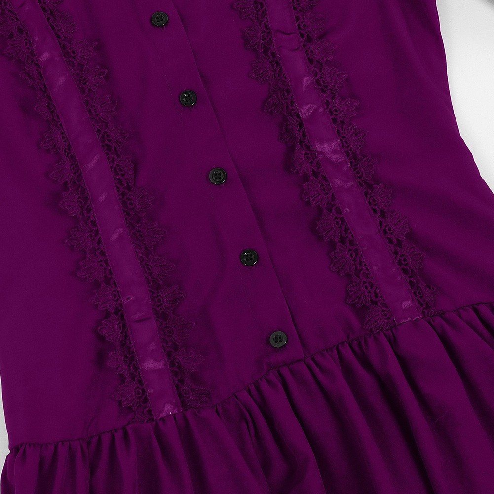 Victorian Princess Dress for Women Retro Medieval Style Gothic Fashion - Picture 18 of 40