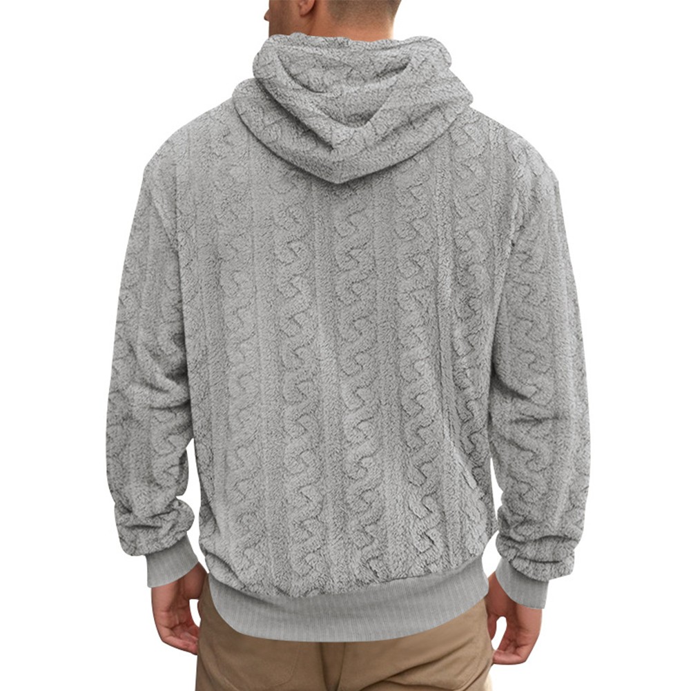Diverse Styles of Loose Fit Mens Hoodies Featuring Modern Jacquard Patterns - Picture 32 of 64