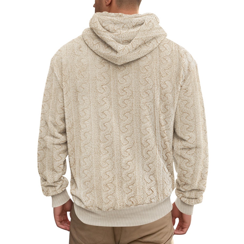 Diverse Styles of Loose Fit Mens Hoodies Featuring Modern Jacquard Patterns - Picture 49 of 64