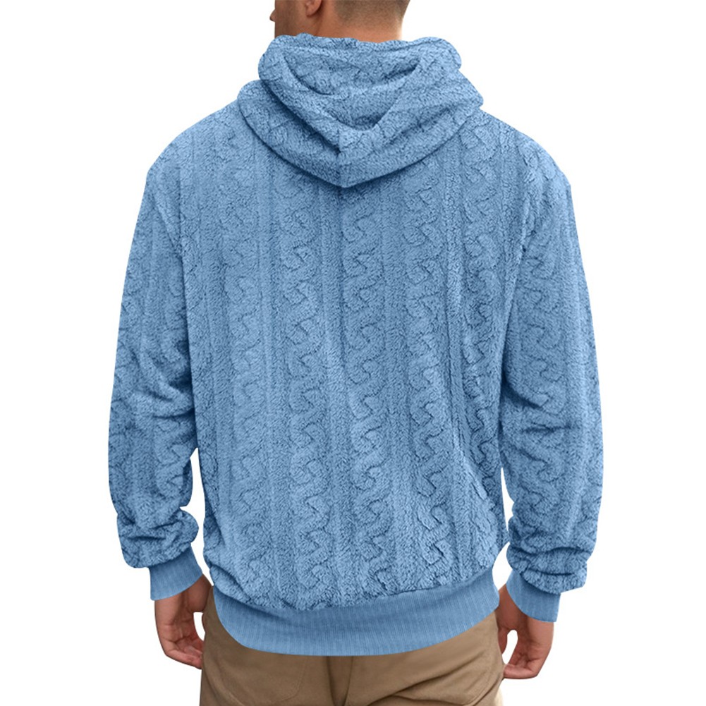 Diverse Styles of Loose Fit Mens Hoodies Featuring Modern Jacquard Patterns - Picture 40 of 64