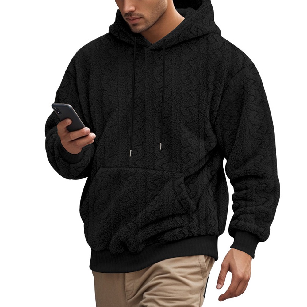 Diverse Styles of Loose Fit Mens Hoodies Featuring Modern Jacquard Patterns - Picture 27 of 64
