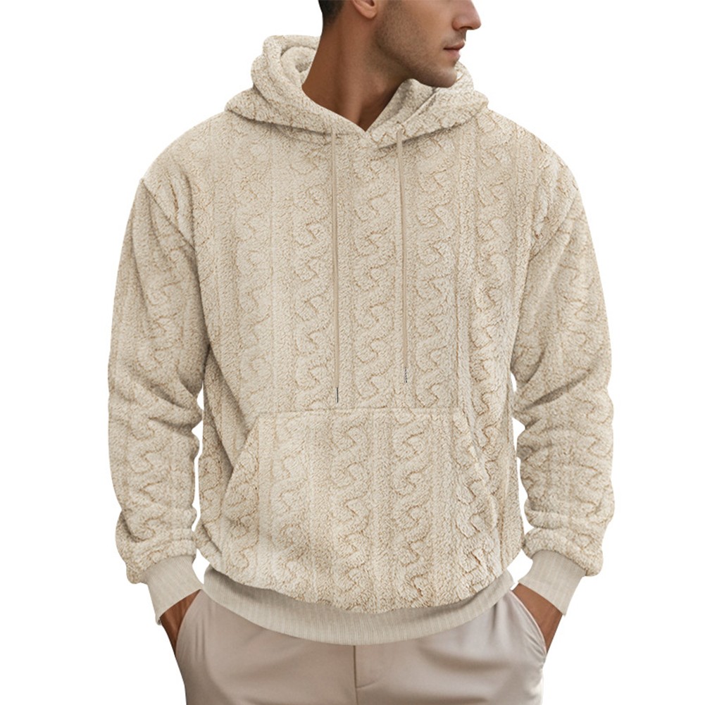 Diverse Styles of Loose Fit Mens Hoodies Featuring Modern Jacquard Patterns - Picture 51 of 64