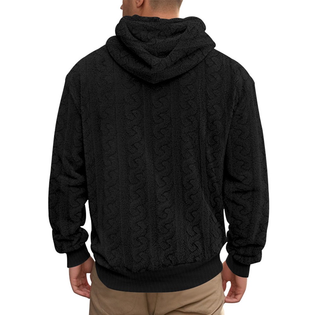 Diverse Styles of Loose Fit Mens Hoodies Featuring Modern Jacquard Patterns - Picture 23 of 64